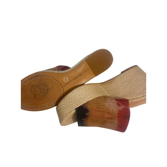 Vince Camuto Gadden Gypsy Stripe Burlap Women Sandal Size 9 - Picture 4 of 6